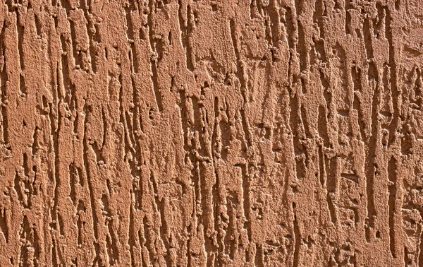 装飾的な救済接着剤石膏 ブラウン スタッコの壁 壁の茶色の背景 — ストック写真