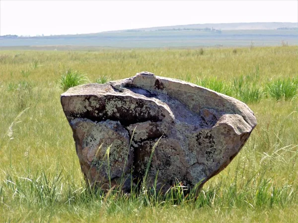 Ancient Stones Khakas Mountains — Stock Photo, Image