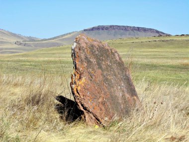 Menhirler... Hakassia.Güney Sibirya.