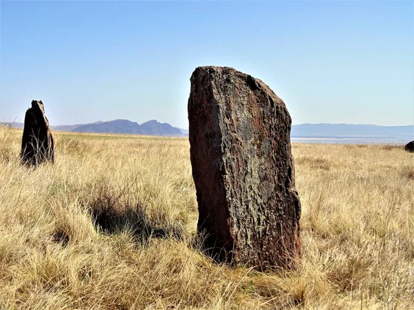 Menhirler... Hakassia.Güney Sibirya.