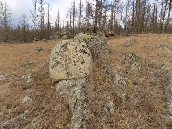 June Stone Park.Khakassia.Rusya.
