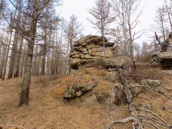 Juin Stone Park Khakassia Russia — Photo