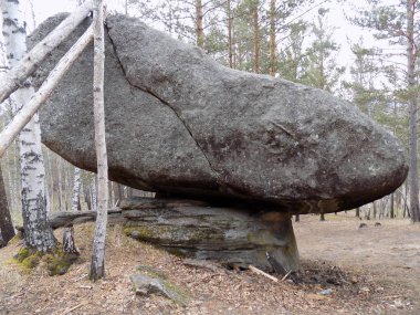 June Stone Park.Khakassia.Rusya.