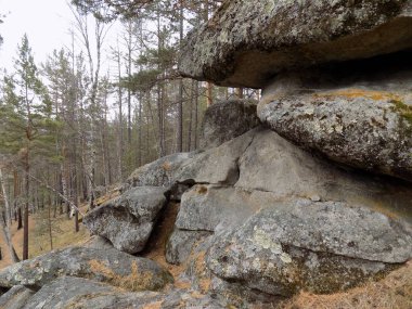 June Stone Park.Khakassia.Rusya.