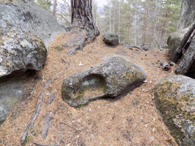 June Stone Park.Khakassia.Rusya.