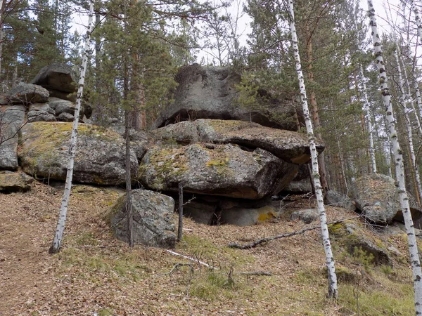 Juin Stone Park Khakassia Russia — Photo