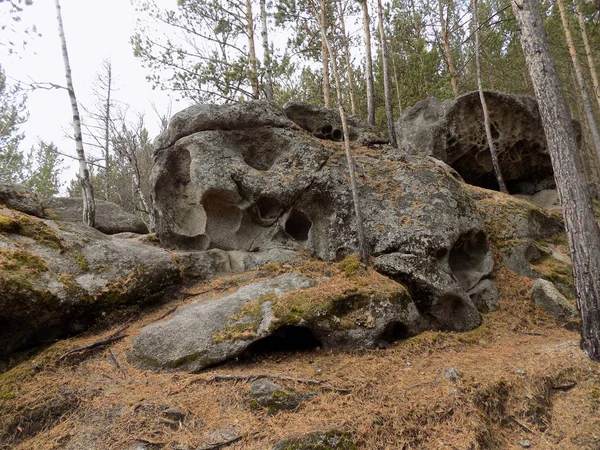 Juin Stone Park Khakassia Russia — Photo