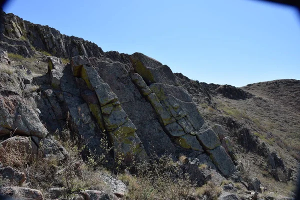 Près Rivière Uybat Khakassia — Photo