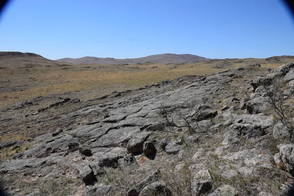 Buurt Van Rivier Uybat Chakassië — Stockfoto