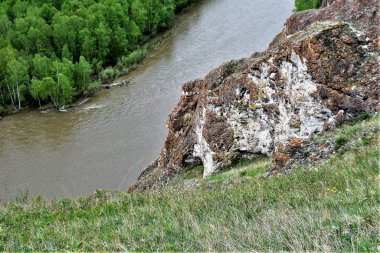 Ataların Yolu. Khakassia.Güney Sibirya.