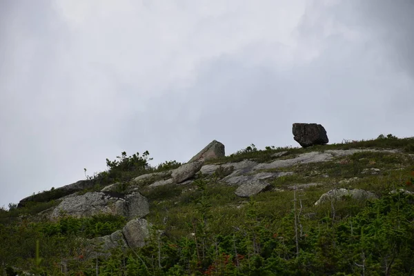 Paisaje Montaña Siberia Del Sur Sayans Ergaki Ridge Hanging Stone —  Fotos de Stock