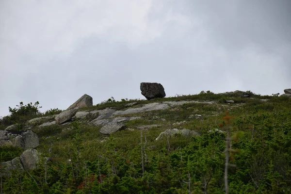 Paesaggio Montano Siberia Meridionale Sayans Ergaki Ridge Hanging Stone Artists — Foto Stock