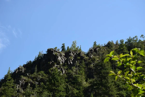 Sayans, Borus Ridge. Dağ manzarası..