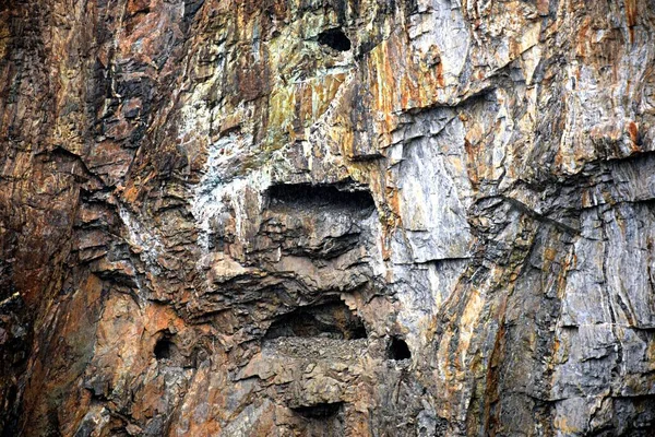 Tuimsky Failure Paisaje Montaña Cachasía Sur Siberia — Foto de Stock