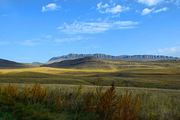 Оглахти Mount Landscape Khakassia Southern Сибір — стокове фото