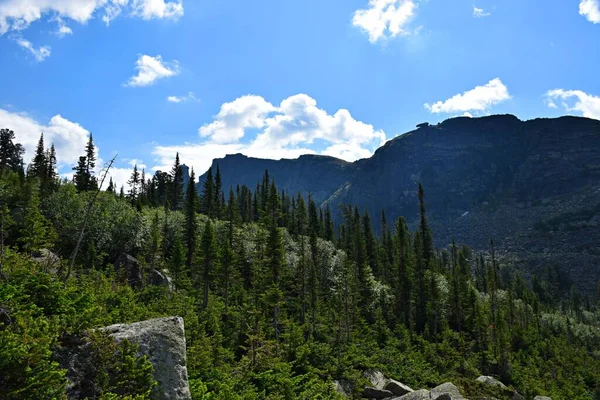 Ergaki Berglandschap Khakassia Zuid Siberië — Stockfoto