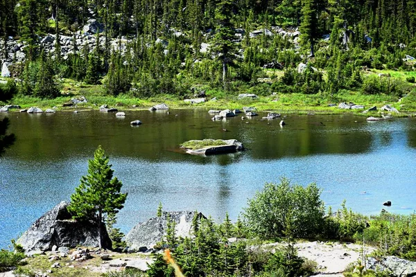 Montagnes Sayan Une Chaîne Montagnes Ergaki Paysage Montagne Sibérie Sud — Photo