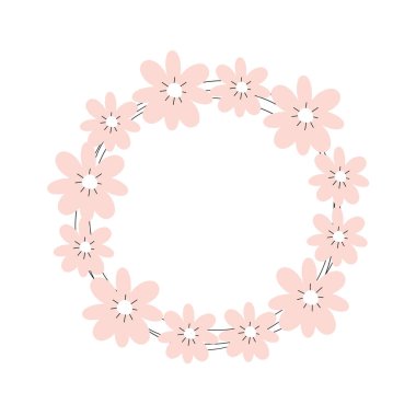 pembe çiçekler çiçek çelenk