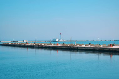 deniz siluetine arka plan