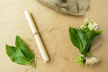 vadinin eski el yazması ve zambakları