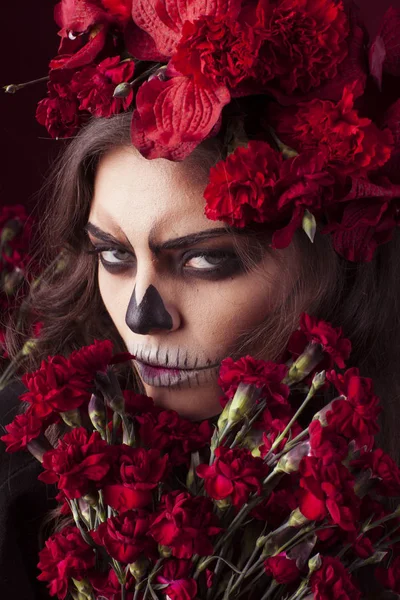 Fantasy Hallowen Maquillage — Photo