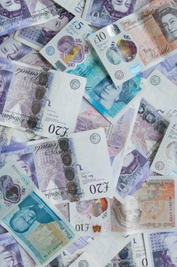 Resmi İngiliz para birimi. Para güç.