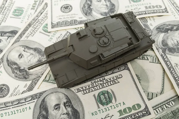 Kriegsspielzeug Basiert Auf Amerikanischer Banknote — Stockfoto
