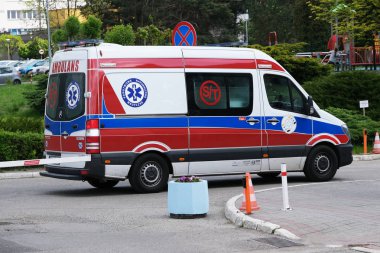  Katowice/Polonya 08/08/2019. Sinyal üzerine ambulans hayatı kurtaracak!
