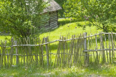 Eski Polonya köyünde açık hava müzesi.