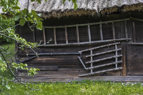 Muzeum Pod Širým Vzduchem Staré Polské Vesnici — Stock fotografie