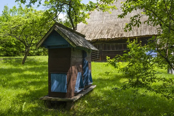 Muzeum Pod Širým Vzduchem Staré Polské Vesnici — Stock fotografie