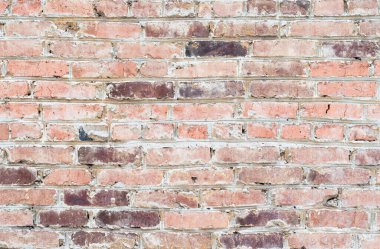 Tuğla duvar Eski tuğla. Boya soyuyordum. Açık pembe ve gri. Turuncu.