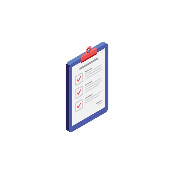 리스트 Isometric Right View White Background Icon Vector Isometric — 스톡 벡터