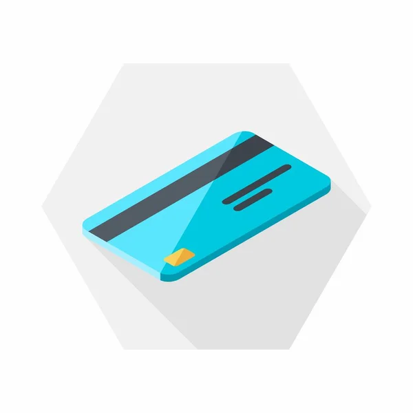 Ikona Pravého Zobrazení Kreditní Karty Vektor Izometrický — Stockový vektor
