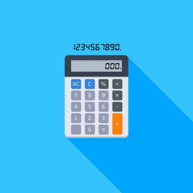 Hesaplayıcı ve Sayısal sayı vektörü izole edildi.