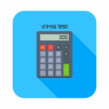 Hesaplayıcı ve Sayısal sayı vektörü izole edildi.