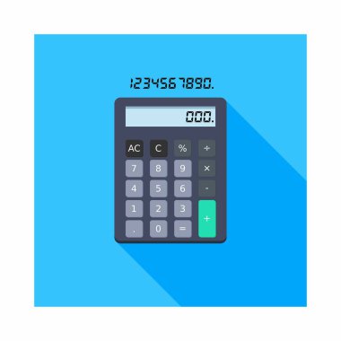 Hesaplayıcı ve Sayısal sayı vektörü izole edildi.