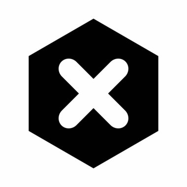 Yanlış notlar, yanlış işaretler, reddedilmiş, onaylanmamış, hayır, yanlış, tamam değil, yanlış seçimler, görev tamamlama, oylama. - vektör işaretleri. Beyaz tasarım. İzole edilmiş bir ikon. Düz biçim vektör illüstrasyonu.