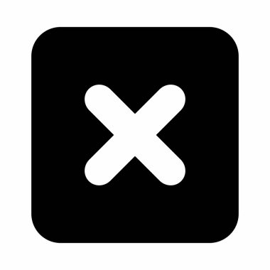 Yanlış notlar, yanlış işaretler, reddedilmiş, onaylanmamış, hayır, yanlış, tamam değil, yanlış seçimler, görev tamamlama, oylama. - vektör işaretleri. Beyaz tasarım. İzole edilmiş bir ikon. Düz biçim vektör illüstrasyonu.