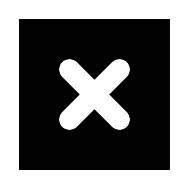 Yanlış notlar, yanlış işaretler, reddedilmiş, onaylanmamış, hayır, yanlış, tamam değil, yanlış seçimler, görev tamamlama, oylama. - vektör işaretleri. Beyaz tasarım. İzole edilmiş bir ikon. Düz biçim vektör illüstrasyonu.