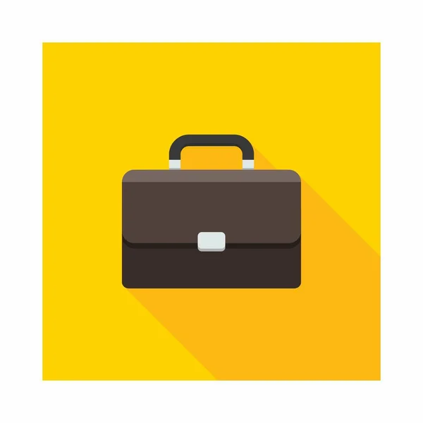 Briefcase Icon Vector Isolated Flat Style Vector Illustration — Stock Vector