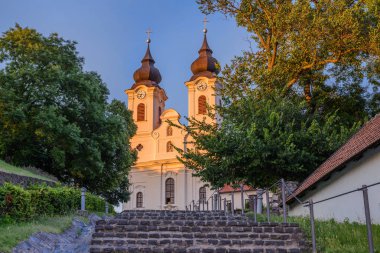 Benedictine Tihany Abbey in Tihany, Balaton, Macaristan