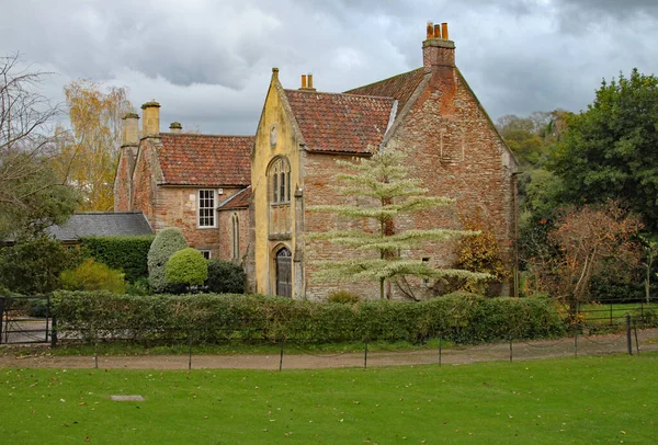 Die Beeindruckende Architektur Der Stadt Wells Somerset — Stockfoto