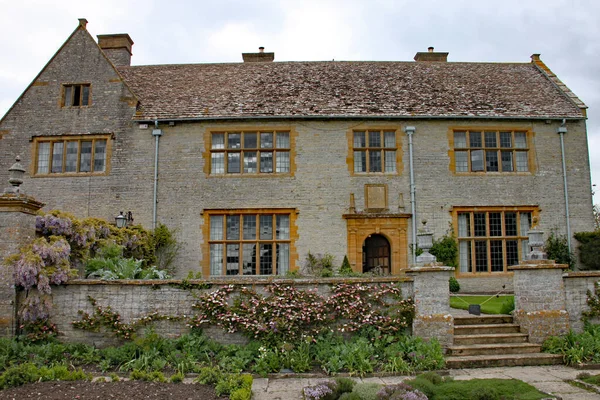 Uma Casa Campo Histórica Somerset Inglaterra — Fotografia de Stock