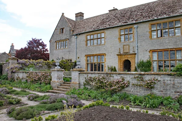 Ett Historiskt Hus Landet Somerset England — Stockfoto