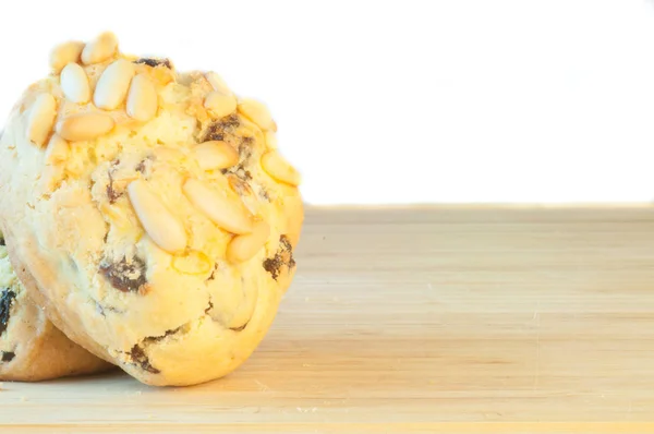 Beautiful Macro Pine Nuts Cookies — Stock Photo, Image