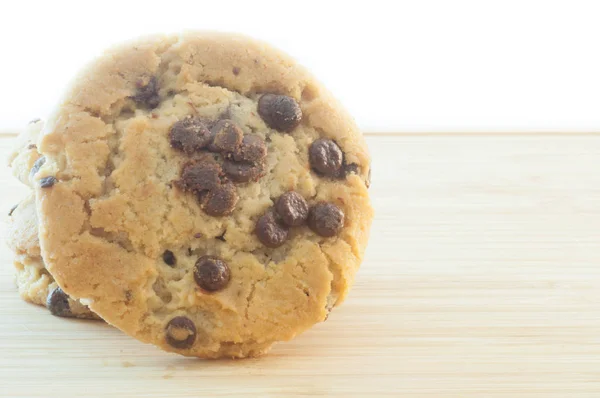 Beautiful Macro Chocolate Cookies — Stock Photo, Image