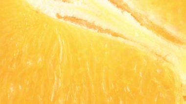 güzel makro ayrıntı dilimlenmiş portakal