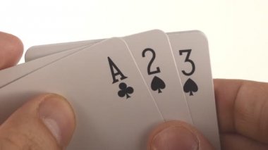 iki Ace ile poker oyunu