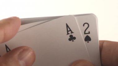 iki Ace ile poker oyunu